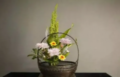传统东方插花作品手法插花特性要点
